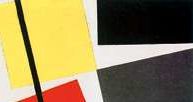 De Stijl: Theo van Doesburg, Simultaneous Counter Composition, 1929-30 /Encyklopedia Internautica