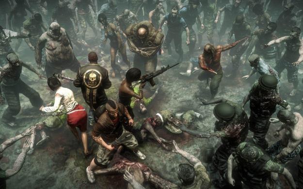 Dead Island - bohaterowie gry walczą z hordami zombie /Informacja prasowa