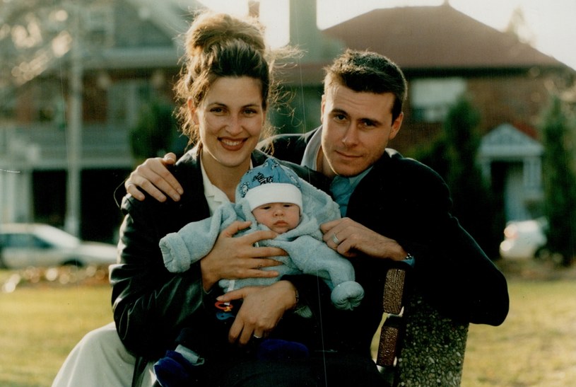 Dean McDermott ze swoją pierwszą żoną Mary Jo Eustace i synem /Tony Bock/Toronto Star via Getty Images /Getty Images