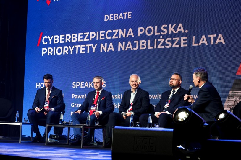 Debata "Cyberbezpieczna Polska. Priorytety na najbliższe lata". /Dawid Szafraniak /INTERIA.PL