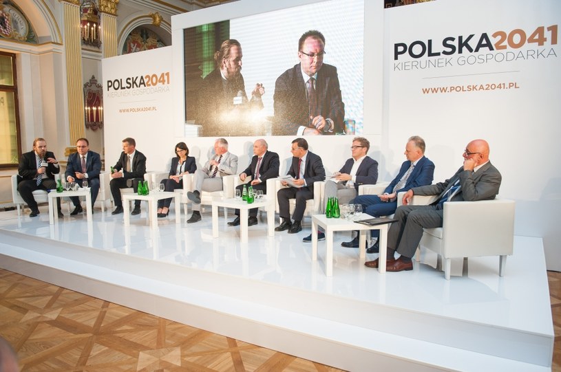 Debata inaugurująca program "Polska2041. Kierunek gospodarka" /Waldemar Kompała  /INTERIA.PL