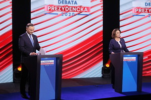 Debata prezydencka 2020. Spór o to, kto "zaspał" w związku z pandemią - rząd czy UE
