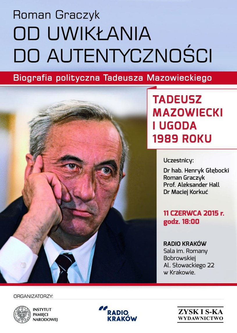 Debata: Tadeusz Mazowiecki i ugoda 1989 roku /materiały prasowe
