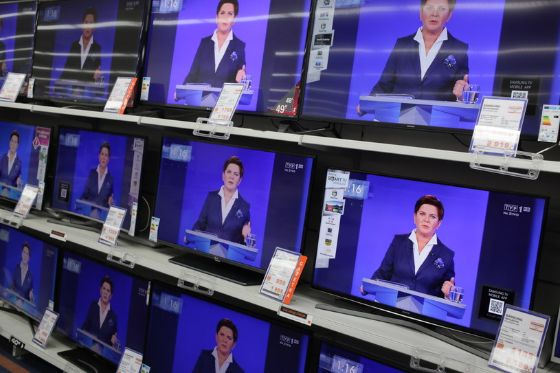 Debata telewizyjna Beata Szydło-Ewa Kopacz /Leszek Szymański /PAP