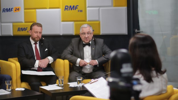 Debata wyborcza w studiu RMF FM /Karolina Bereza /RMF FM