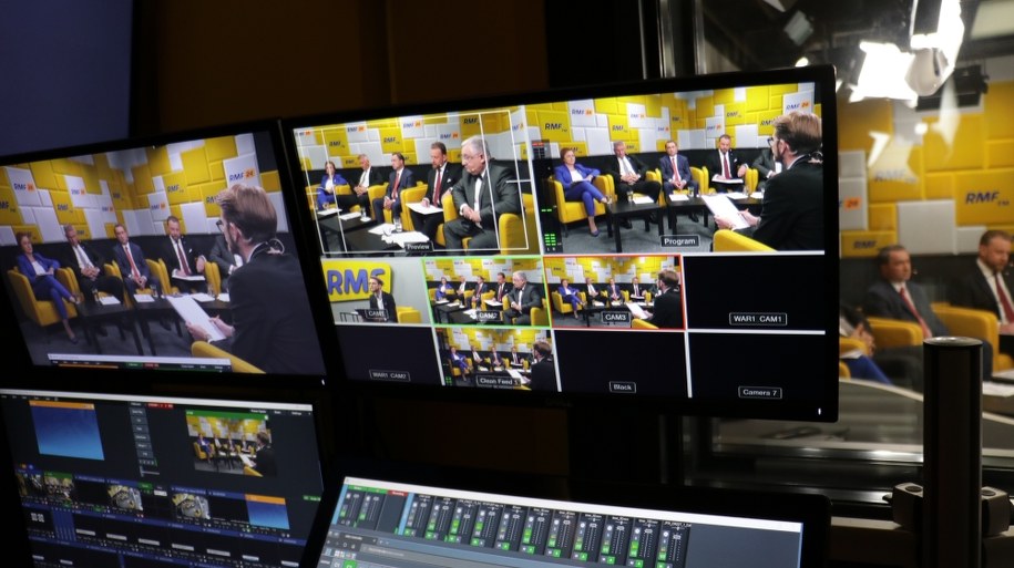 Debata wyborcza w studiu RMF FM /Karolina Bereza /RMF FM