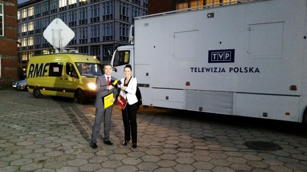 Debatę poprowadzili Diana Rudnik z TVP Info i Mariusz Piekarski z RMF FM /Kamil Młodawski /RMF FM