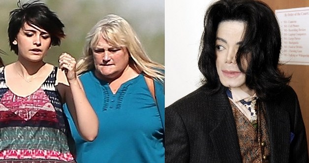 Debbie Rowe z córką i śp. Michael Jackson /- /East News