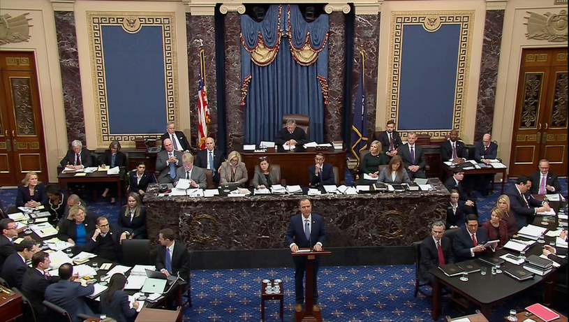Decyzją Senatu USA "shutdown" został na razie oddalony /Handout /Agencja FORUM