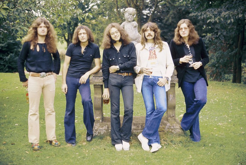 Deep Purple w 1973 r. - od lewej: Glenn Hughes, Ritchie Blackmore, Ian Paice, Jon Lord, David Coverdale /Fin Costello/Redferns /Getty Images