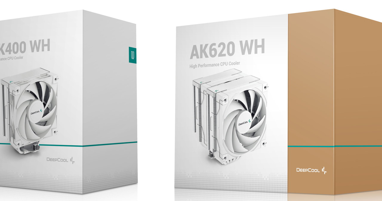 DeepCool AK400 WH i AK620 WH /materiały prasowe