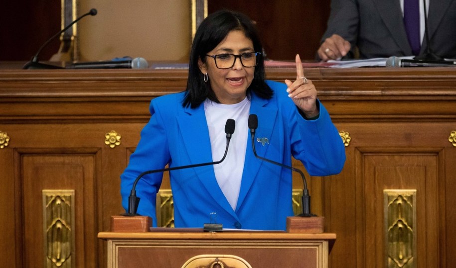 Delcy Rodriguez /RAYNER PENA R/EFE /PAP/EPA