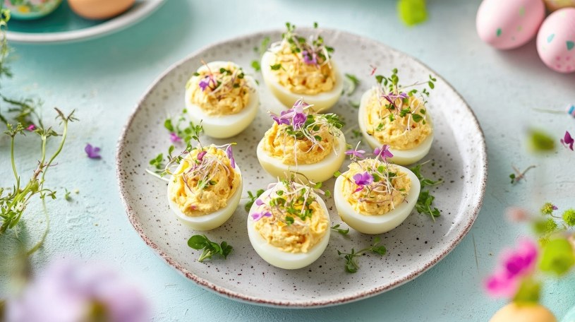 Delikatne, kremowe i lekko kwaskowate. Ten farsz do jajek na Wielkanoc zaskakuje smakiem