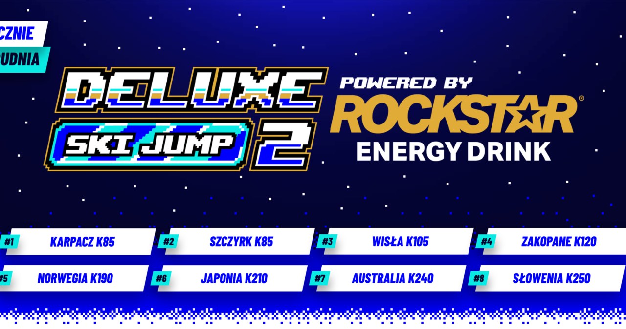 Deluxe Ski Jump 2 powered by Rockstar Energy Drink /materiały prasowe