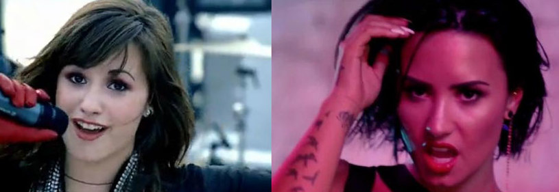 Demi Lovato - kiedyś i dziś /