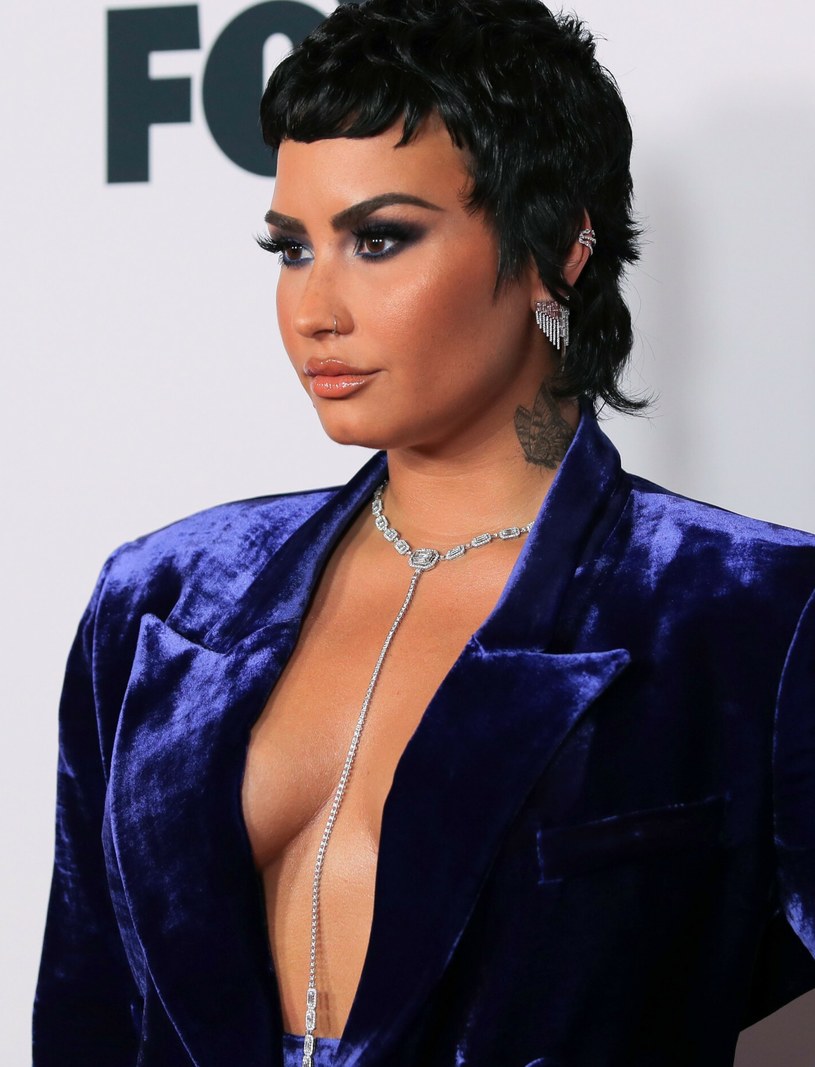 Demi Lovato na rozdaniu nagród IHeart Radio Music Awards /Chelsea Lauren /East News