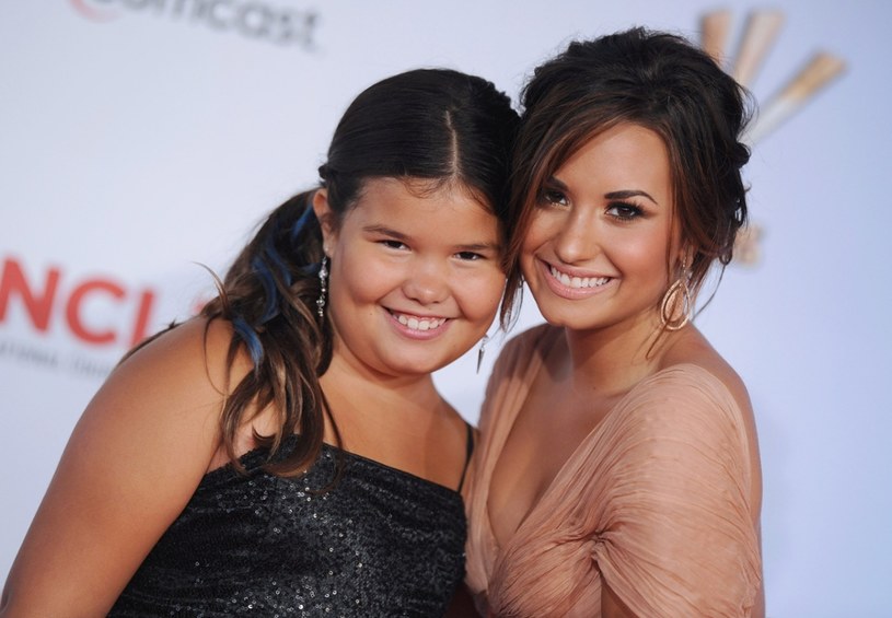Demi Lovato z siostrą /AXELLE/BAUER-GRIFFIN.COM /East News