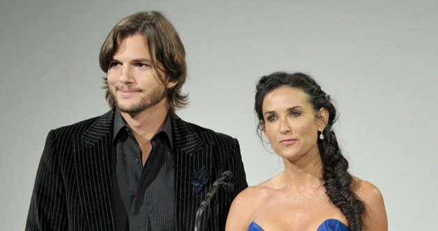 Demi Moore i Ashton Kutcher, fot.Alberto E. Rodriguez &nbsp; /Getty Images/Flash Press Media