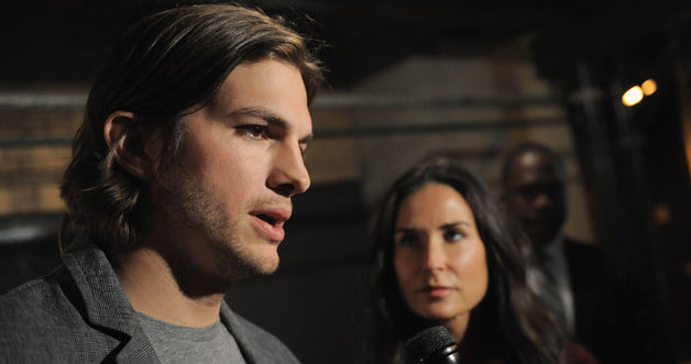 Demi Moore i Ashton Kutcher /Jemal Countess /Getty Images