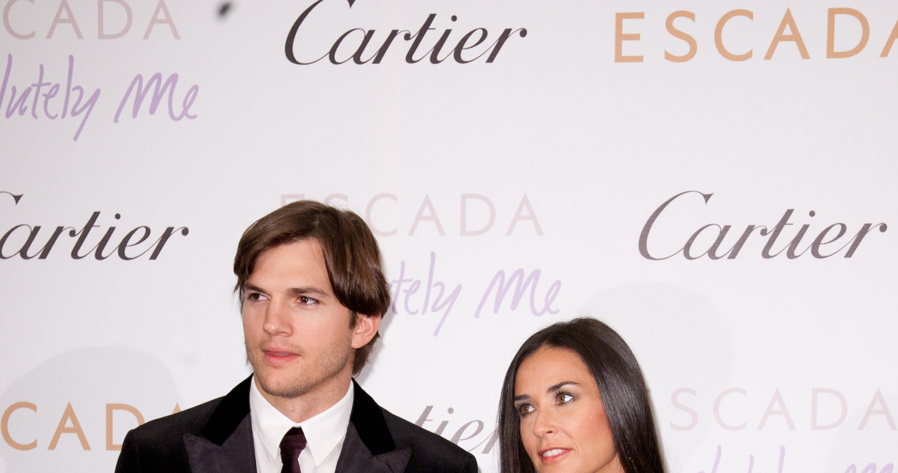 Demi Moore i Ashton Kutcher /Victor Boyko /Getty Images