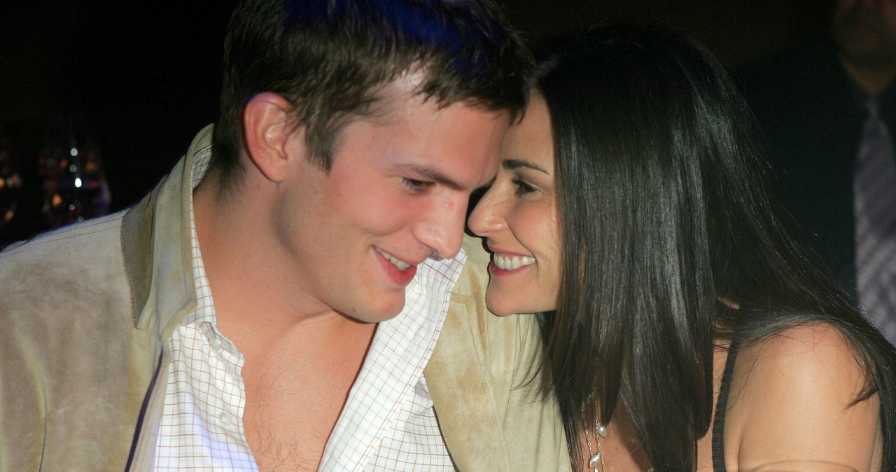 Demi Moore i Ashton Kutcher /Christopher Polk /Getty Images