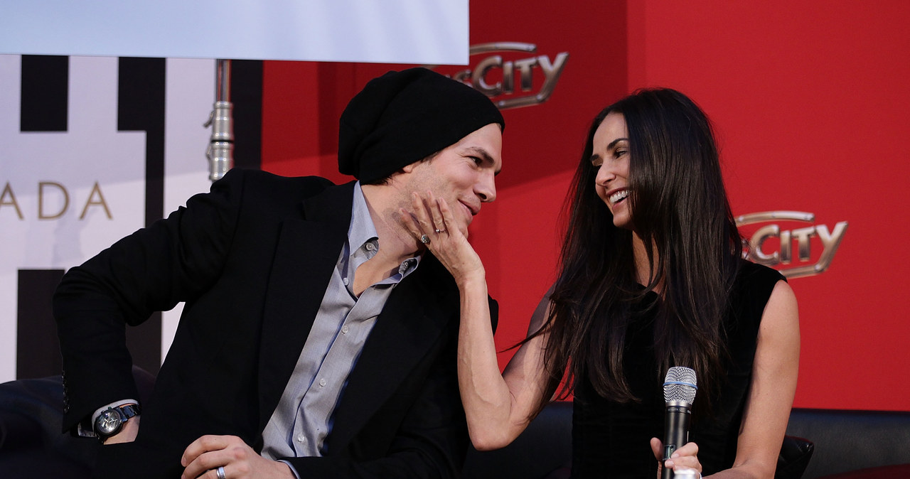 Demi Moore i Ashton Kutcher /Andreas Rentz /Getty Images