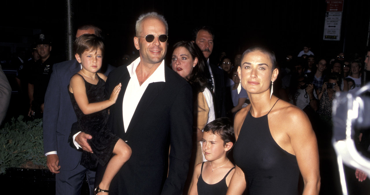 Demi Moore i Bruce Willis /Ron Galella / Contributor /Getty Images