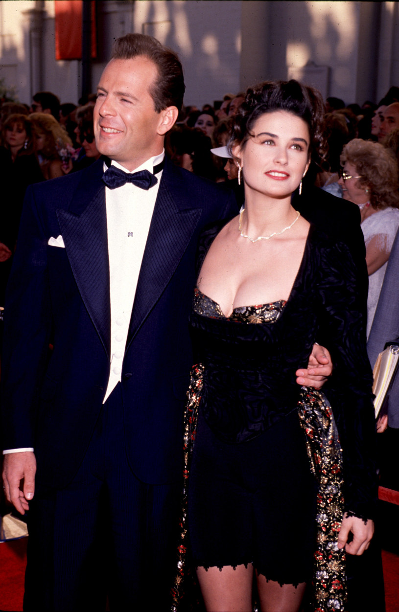 Demi Moore i Bruce Willis /Ron Wolfson/WireImage /Getty Images