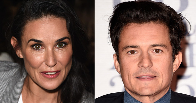 Demi Moore i Orlando Bloom mają się ku sobie! /Jason Merritt, Ian Gavan /Getty Images