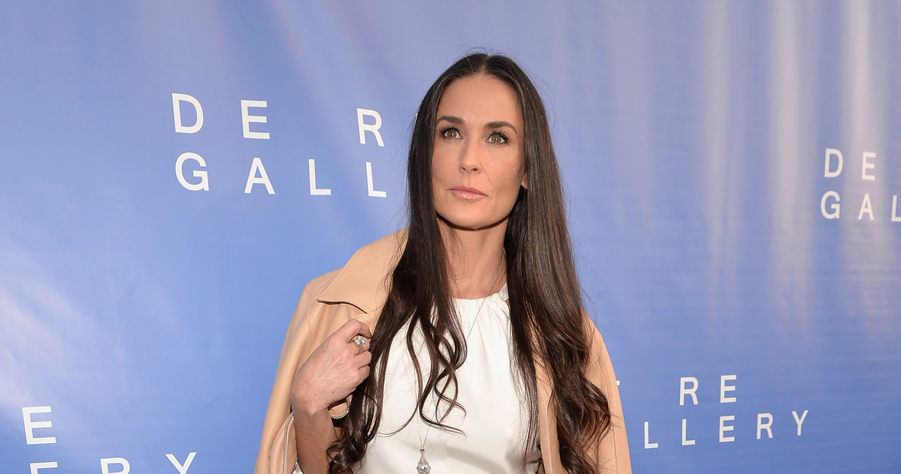 Demi Moore na ściance - jest nieprzemijającą ikoną stylu /Alberto E. Rodriguez /Getty Images