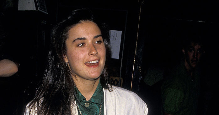 Demi Moore,  rok 1987 /Ron Galella, Ltd. / Contributor /Getty Images