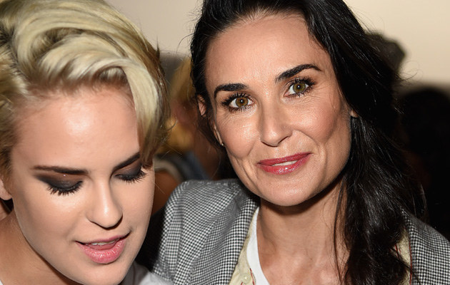 Demi Moore z córką Tallulah /Jason Merritt /Getty Images