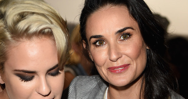 Demi Moore z córką Tallulah /Jason Merritt /Getty Images