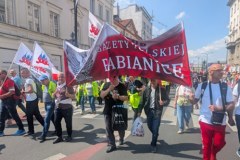 Demonstracja "Solidarności" w Warszawie. Galeria