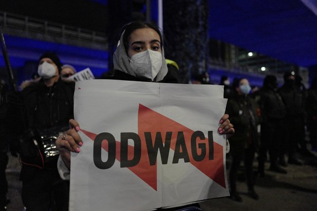 Demonstracja Ogólnopolskiego Strajku Kobiet w Warszawie /Mateusz Marek /PAP