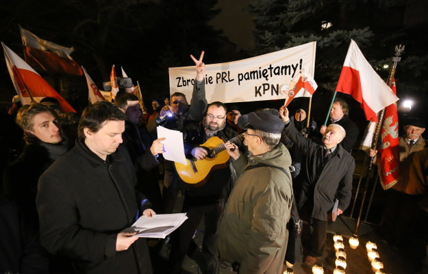 Demonstracja przebiegała spokojnie /Paweł Supernak /PAP
