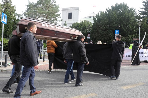 Demonstracja przedstawicieli branży rolniczej w Warszawie / 	Tomasz Gzell    /PAP