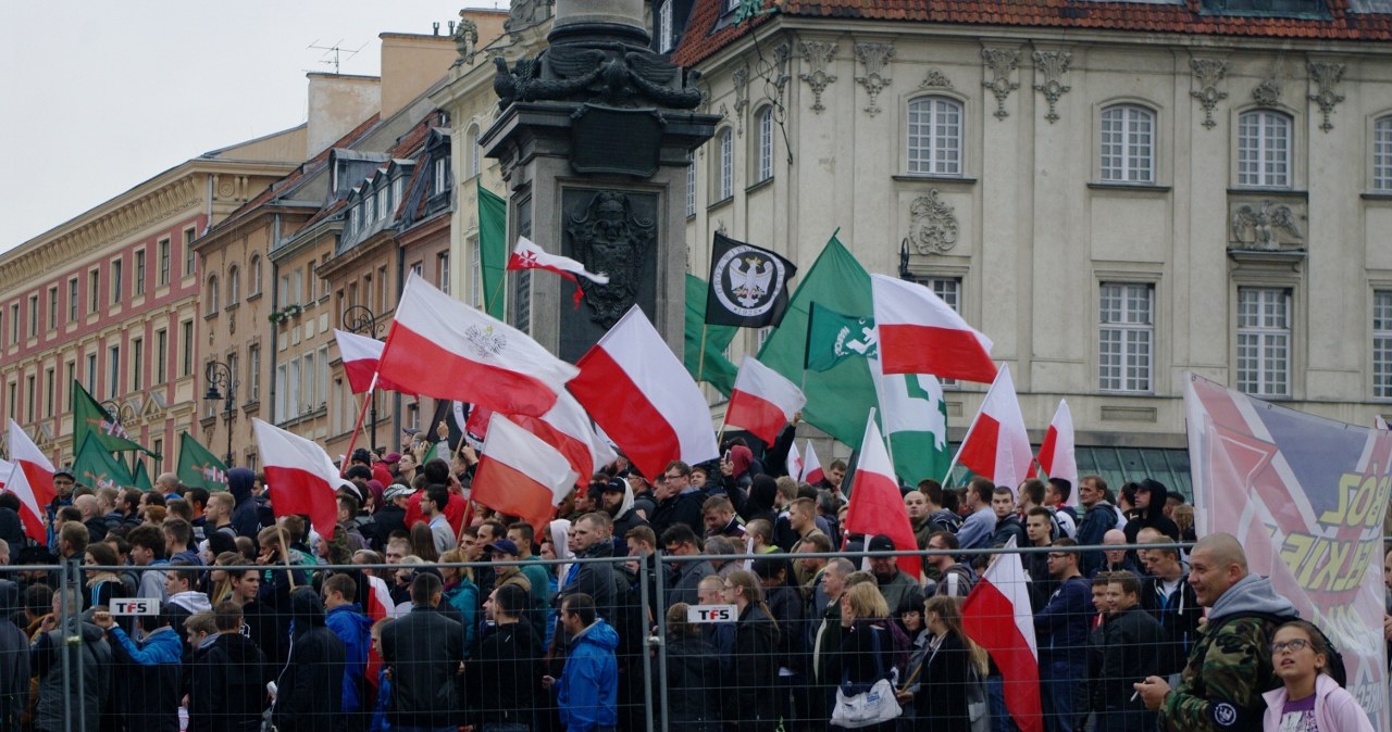 Demonstracja w Warszawie. Mówią "nie" uchodźcom