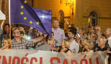 Demonstracja "Ziobro musi odejść" we Wrocławiu