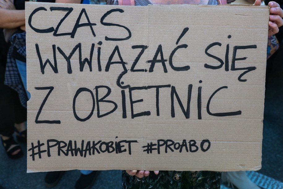 Demonstracje "Aborcja! Tak" /Adam Burakowski/East News /East News