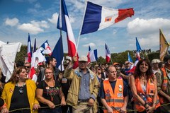 Demonstracje w Paryżu