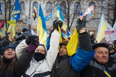 Demonstranci oblegają parlament w Kijowie!