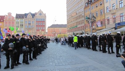 Demonstranci sparaliżowali centrum Wrocławia