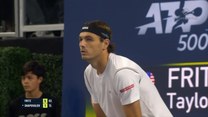 Denis Shapovalov - Taylor Fritz. Skrót meczu. WIDEO