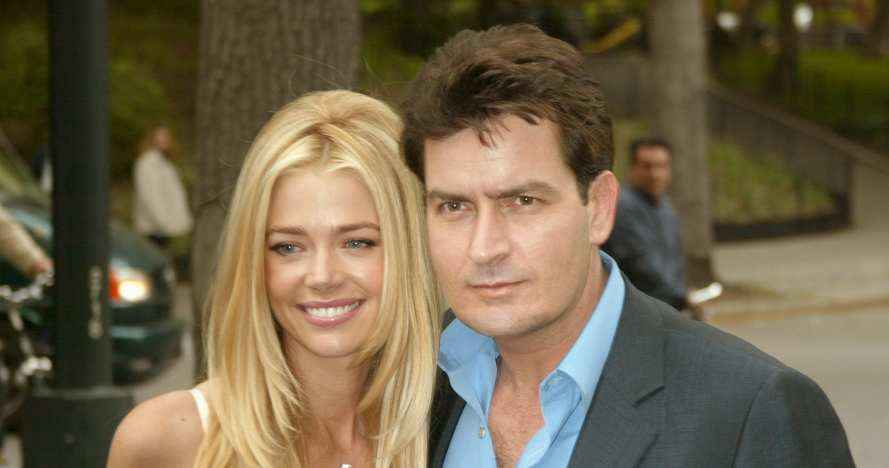 Denise Richards i Charlie Sheen /Jim Spellman/WireImage /Getty Images