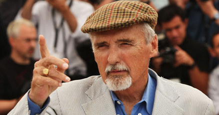 Dennis Hopper w Cannes, fot. Sean Gallup /Getty Images/Flash Press Media