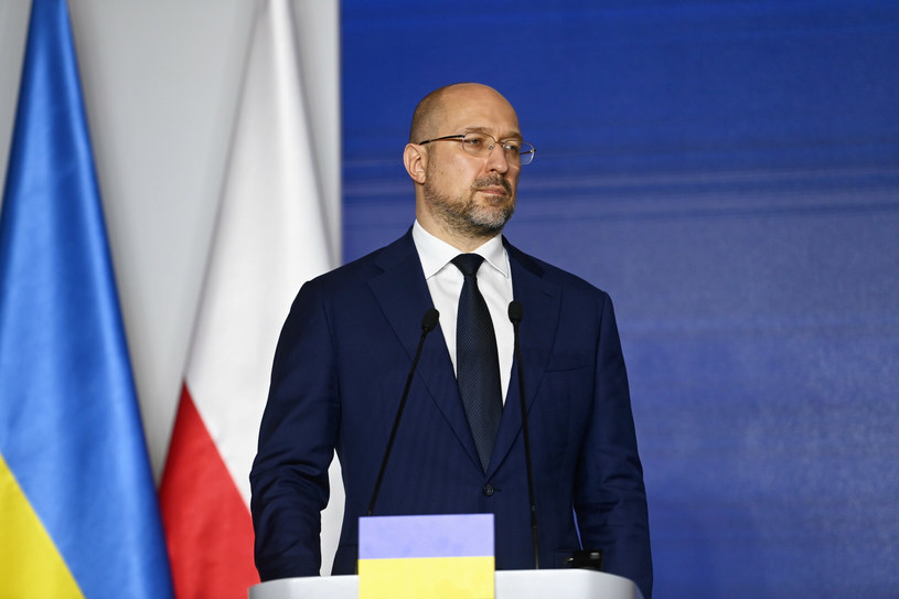 Denys Szmyhal, premier Ukrainy /Artur Barbarowski /East News