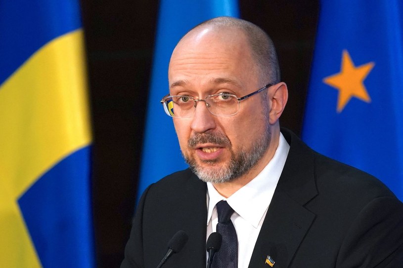 Denys Szmyhal, premier Ukrainy /AFP