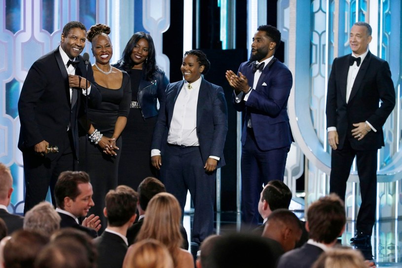 Denzel Washington z rodziną oraz Tom Hanks /Handout /Getty Images
