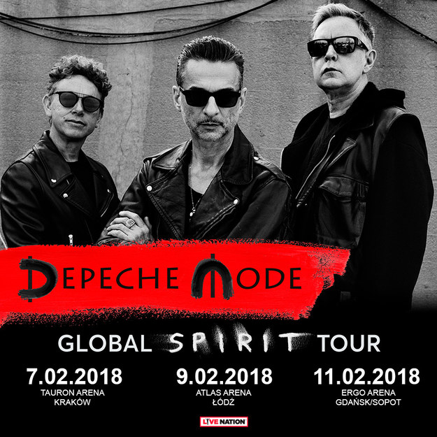 Depeche Mode zagra w lutym 2018 roku trzy koncerty w Polsce /Materiały prasowe